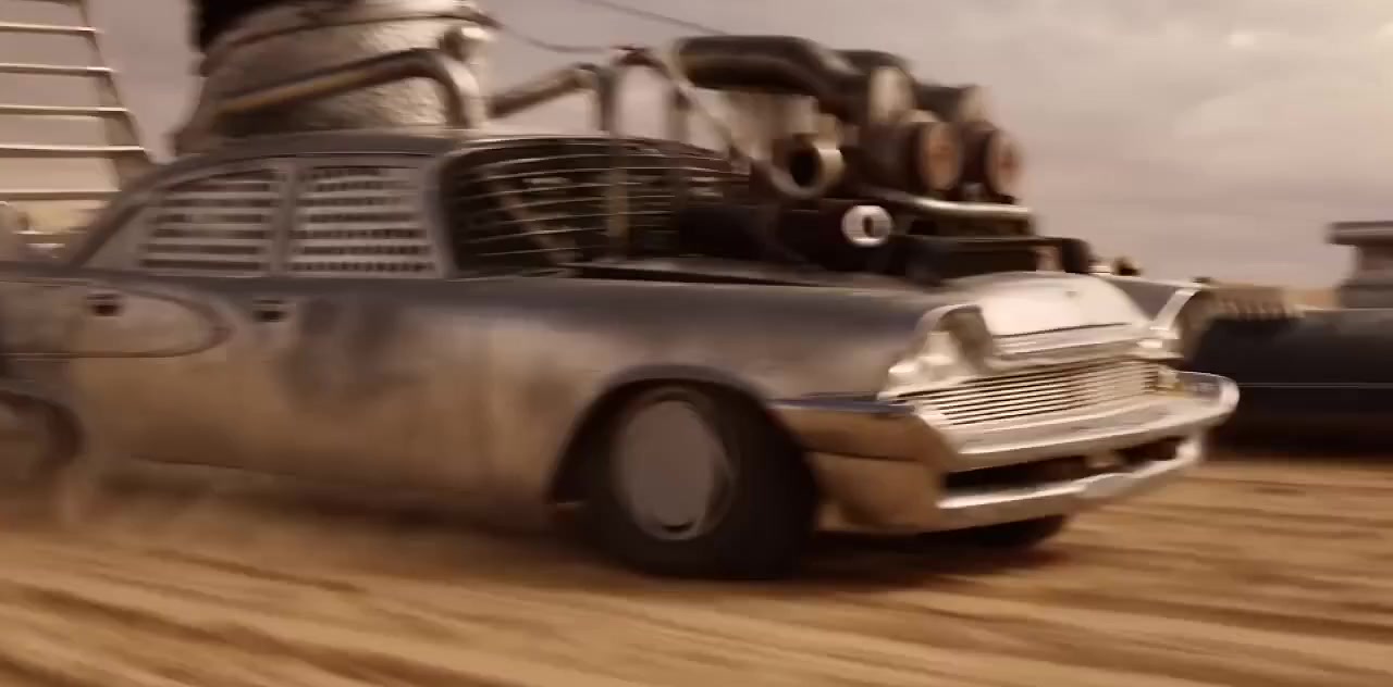 Vehicle stunt — post-apocalyptic